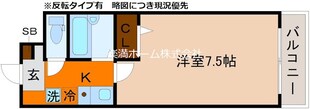 ホワイトハイム北荒見の物件間取画像